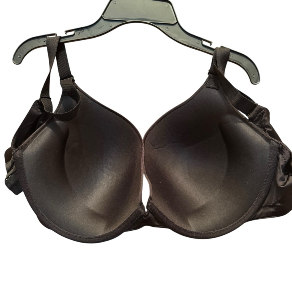 DreamFit Plus Size Bra Black 40DD 40DDD 42D 44D CHOOSE DF84027 Full Coverage NEW - Picture 3 of 7